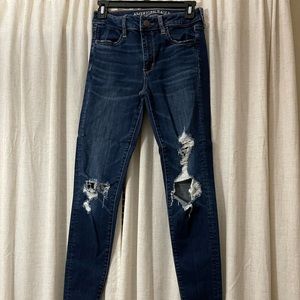 American eagle super stretch skinny jeans